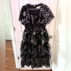 Embellished Layered Dress